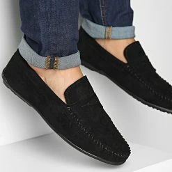 De gros 🎁 Mocassins ZD001 Noir de Classic Series 🛒