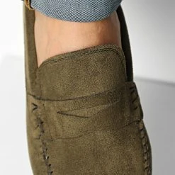 Top 10 🎁 Mocassins ZD001 Vert Kaki de Classic Series 🎁 -Classic Series Soldes classic series 329336 ZD001 KAKI 20220727T155333 03