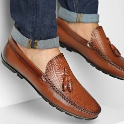 De gros ⭐ Mocassins 01 Marron de Classic Series 👍