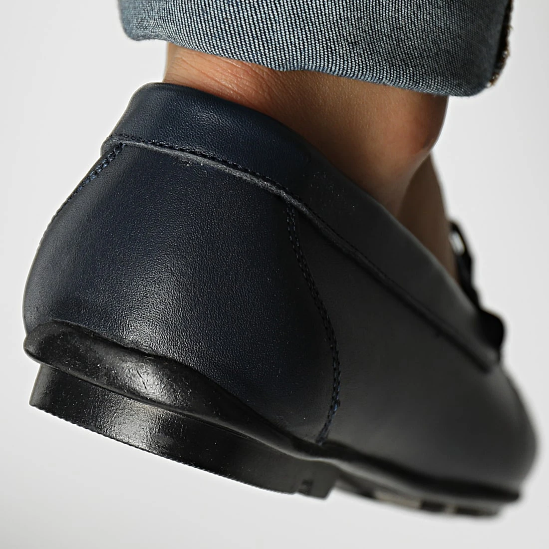 Le moins cher ❤️ Mocassins 17 Bleu Marine de Classic Series 👍 6 Le moins cher ❤️ Mocassins 17 Bleu Marine de Classic Series 👍 – Image 4