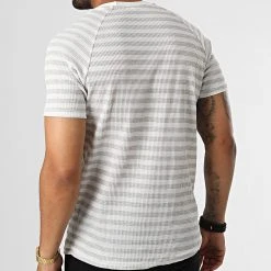 Grosses soldes ✨ Tee 🧨 Shirt A Rayures LM283 Gris Blanc de Classic Series ✨ 9 Grosses soldes ✨ Tee 🧨 Shirt A Rayures LM283 Gris Blanc de Classic Series ✨ -Classic Series Soldes classic series 329440 LM283 GRI 20220727T163449 04