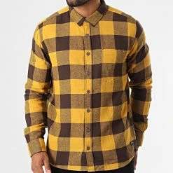 Meilleur prix 😍 Chemise Manches Longues A Carreaux H71722M10961C Jaune de Classic Series ⭐ -Classic Series Soldes classic series 329477 H71722M10961C 10400 20220729T152052 03