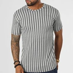 Budget 😉 Tee Shirt LM461 Blanc Noir de Classic Series ⭐ -Classic Series Soldes classic series 329572 LM461 BEYAZ 20220727T163344 03