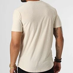 Nouveau 🧨 Tee Shirt LM367 Beige de Classic Series ✨ -Classic Series Soldes classic series 329583 LM367 BEJ 20220727T162745 04