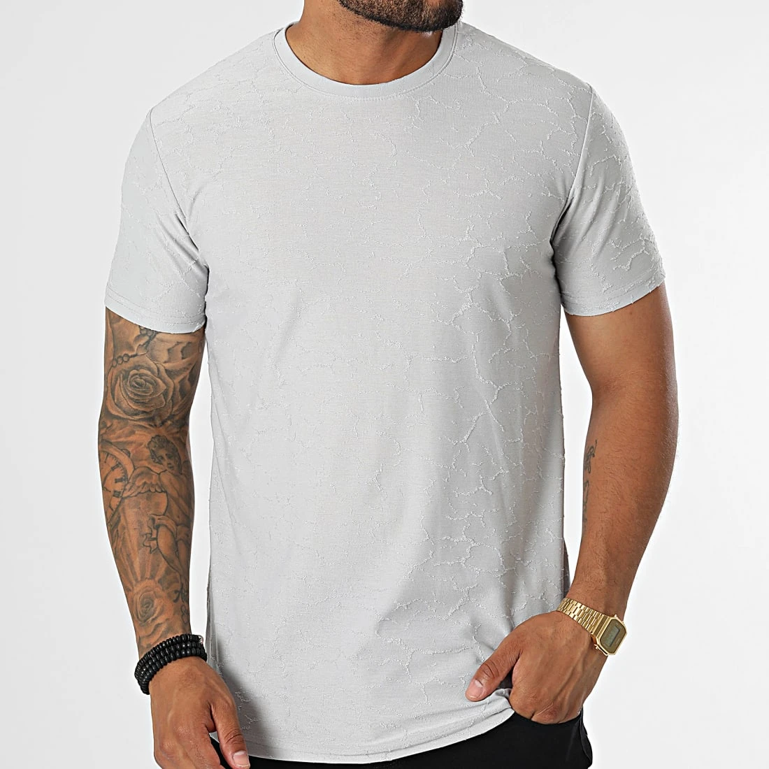 Top 10 ✔️ Tee Shirt LM367 Gris de Classic Series 🧨 5 Top 10 ✔️ Tee Shirt LM367 Gris de Classic Series 🧨 – Image 3