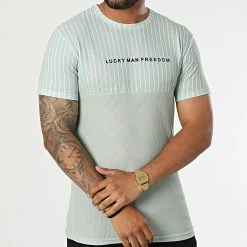 Acheter 😉 Tee Shirt A Rayures LM479 Vert Clair de Classic Series 🔔 8 Acheter 😉 Tee Shirt A Rayures LM479 Vert Clair de Classic Series 🔔 -Classic Series Soldes classic series 329604 LM479 KAKI 20220728T144058 03