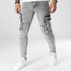 Meilleure vente 😍 Jean Slim Cargo 15357 Gris de Classic Series ✨ -Classic Series Soldes classic series 329738 15357 FUME 20221118T153630 01