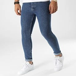 Vente flash 🔔 Jean Skinny 15718 Bleu Denim de Classic Series 👍