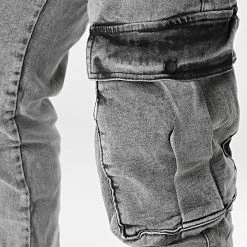 Le moins cher 👏 Pantalon Cargo Denim 15144 Gris Chiné de Classic Series 🎁 7 Le moins cher 👏 Pantalon Cargo Denim 15144 Gris Chiné de Classic Series 🎁 -Classic Series Soldes classic series 329745 15144 FUME 20220727T152411 02