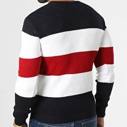 Budget 🤩 Pull 52278 Beige Clair Bleu Marine Rouge de Classic Series 🔔 -Classic Series Soldes classic series 329814 52278 MARINE 20220728T141914 04