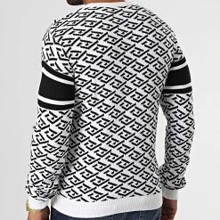 Coupon 🎉 Pull 52252 Blanc Noir Renaissance de Classic Series ⌛ -Classic Series Soldes classic series 329817 52252 BLANC 20220727T163359 04