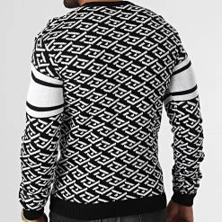 Sortie ✔️ Pull 52252 Noir Blanc Renaissance de Classic Series 🌟 -Classic Series Soldes classic series 329819 52252 NOIR 20220728T100003 04