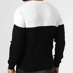 Offres ⌛ Pull 52256 Noir Beige Clair de Classic Series ⭐ -Classic Series Soldes classic series 329826 52256 NOIR 20220728T095842 04