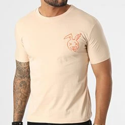 Remise 👏 Tee Shirt BES179 Beige de Classic Series ✨ -Classic Series Soldes classic series 330004 BES179 BEIGE 20220729T151944 04
