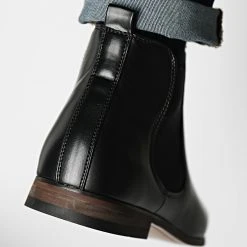 Tout neuf 🛒 Chelsea Boots GH3072 Noir de Classic Series ❤️ -Classic Series Soldes classic series 330039 GH3072 BLACK 20220802T161510 04