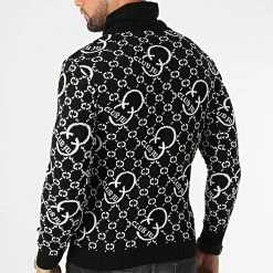 Remise ✔️ Pull Col Amplified 52235 Noir de Classic Series 🥰 -Classic Series Soldes classic series 330829 52235 NOIR 20220811T142659 04