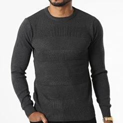 Grosses soldes 😀 Pull G1809 Gris Anthracite Chiné de Classic Series ⌛ 8 Grosses soldes 😀 Pull G1809 Gris Anthracite Chiné de Classic Series ⌛ -Classic Series Soldes classic series 332021 G1809 DARK GREY 20220811T152556 03