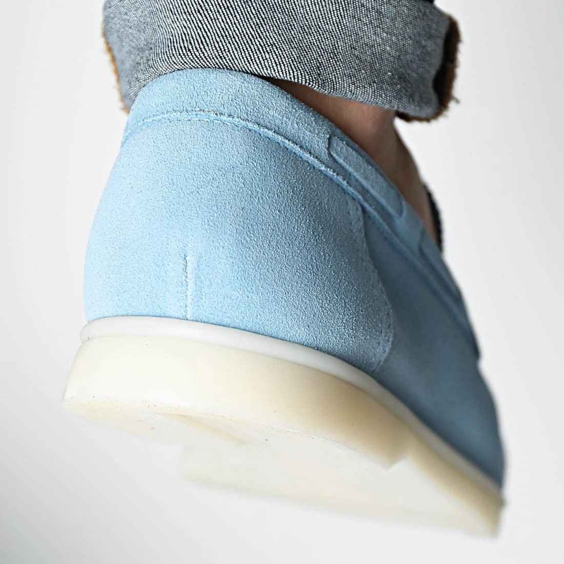 Grosses soldes ⭐ Mocassins 801 Bleu Ciel de Classic Series ✔️ 6 Grosses soldes ⭐ Mocassins 801 Bleu Ciel de Classic Series ✔️ – Image 4