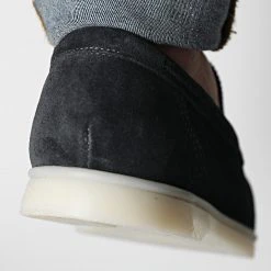 Meilleure vente ✔️ Mocassins 801 Gris Anthracite de Classic Series ⭐ -Classic Series Soldes classic series 332118 801 GRIS SUET 20220818T155851 04