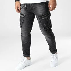 Meilleure affaire 👏 Jean Skinny 15421 Noir de Classic Series 🔔