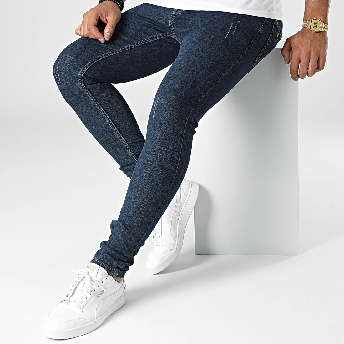 Remise ✨ Jean Skinny 15780 Bleu Denim de Classic Series ✨ 5 Remise ✨ Jean Skinny 15780 Bleu Denim de Classic Series ✨ – Image 3