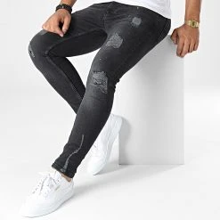 Tout neuf 🎉 Jean Skinny 4109 Gris Anthracite de Classic Series ❤️ -Classic Series Soldes classic series 332541 4109 SIYAH 20220822T162319 03