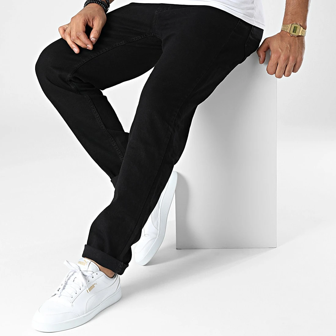 Meilleure vente ✔️ Jean Regular 15874 Noir de Classic Series ✔️ 5 Meilleure vente ✔️ Jean Regular 15874 Noir de Classic Series ✔️ – Image 3