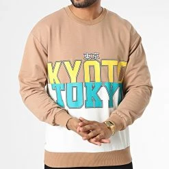 Meilleure affaire ✨ Sweat Crewneck GK-1065 Marron de Classic Series 😀 -Classic Series Soldes classic series 335158 GK 1065 TABA 20220831T161236 03