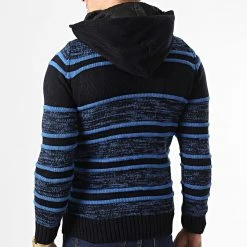 Budget 🎁 Gilet Zippé Capuche 3000 Noir Bleu Clair de Classic Series ✨ -Classic Series Soldes classic series 336286 3000 BLUE 20220912T155030 04