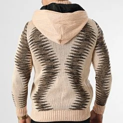 Grosses soldes 🔥 Gilet Zippé Capuche 3003 Beige de Classic Series 🎁 -Classic Series Soldes classic series 336298 3003 BEIGE 20220912T153433 04