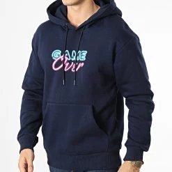 Le moins cher ✔️ Sweat Capuche GK-1128 Bleu Marine de Classic Series 🛒 -Classic Series Soldes classic series 336304 GK 1128 LACI 20220912T155015 04
