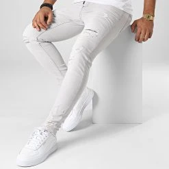 Les meilleures critiques de 🎁 Jean Skinny DHZ-3737 Gris de Classic Series 🌟 -Classic Series Soldes classic series 336422 DHZ 3737 3 A FUME 20220912T162122 03