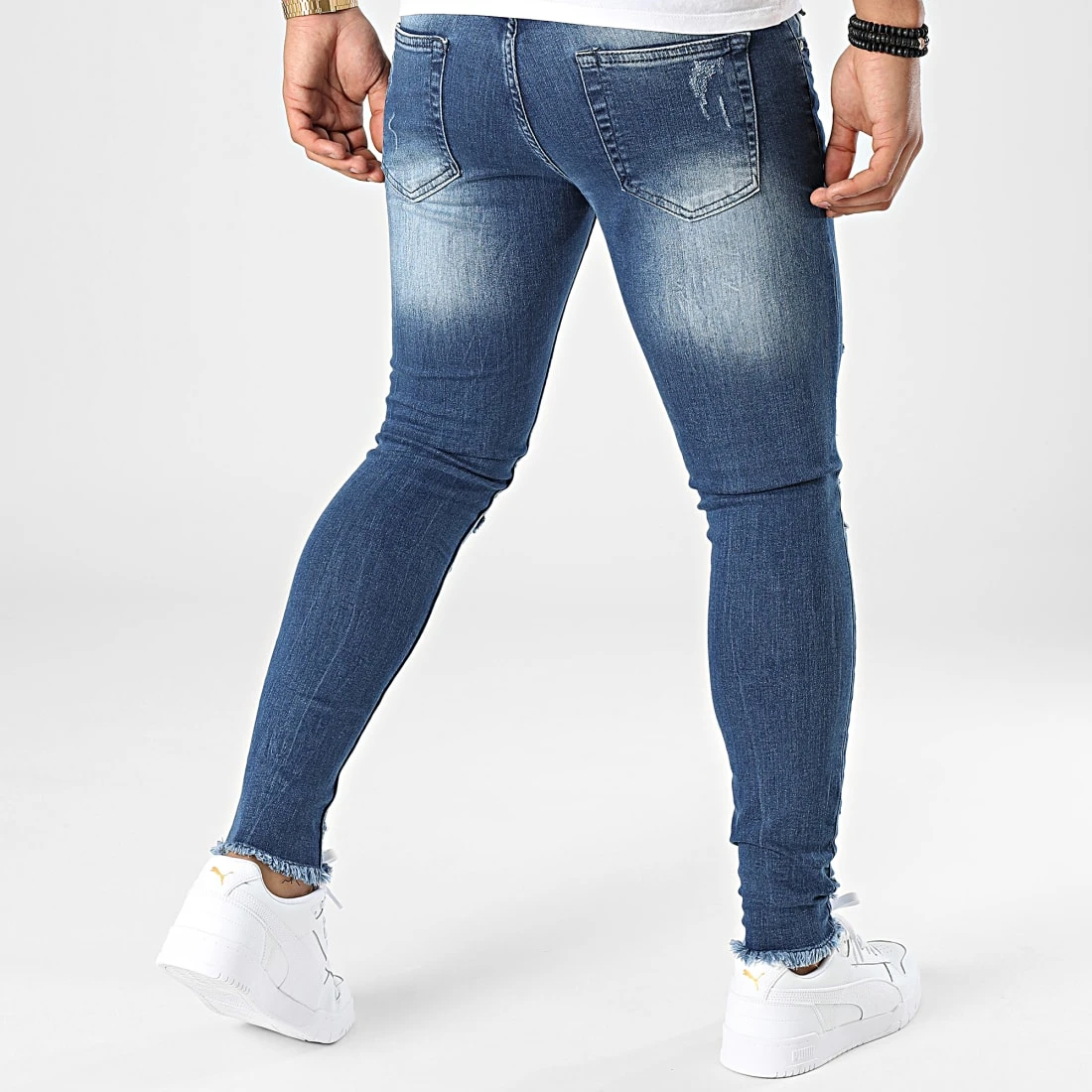 Remise 🛒 Jean Skinny DHZ-3941 Bleu Denim de Classic Series ✨ 6 Remise 🛒 Jean Skinny DHZ-3941 Bleu Denim de Classic Series ✨ – Image 4