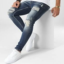 Meilleur prix 😉 Jean Skinny DHZ-3995 Bleu Brut de Classic Series 🔥 -Classic Series Soldes classic series 336427 DHZ 3995 K TINT 20220912T160805 03