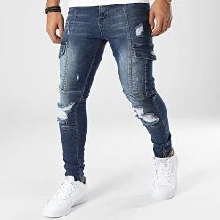 Nouveau ❤️ Jean Skinny DHZ-3755 Bleu Brut de Classic Series 😍