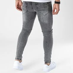 Vente flash 😀 Jean Skinny DHZ-3843 Gris de Classic Series ❤️ -Classic Series Soldes classic series 336433 DHZ 3843 1 FUME 20220919T160204 04