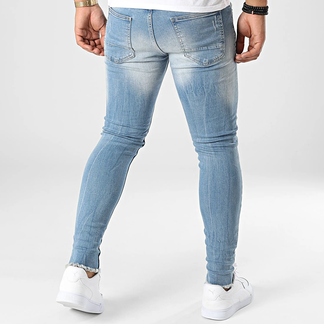 Meilleur prix 🔔 Jean Skinny DHZ-3885 Bleu Wash de Classic Series 😉 6 Meilleur prix 🔔 Jean Skinny DHZ-3885 Bleu Wash de Classic Series 😉 – Image 4