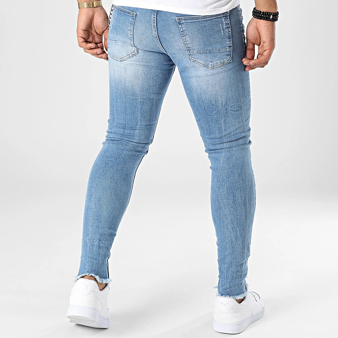 Acheter 🥰 Jean Skinny DHZ-3885 Bleu Wash de Classic Series 🎉 6 Acheter 🥰 Jean Skinny DHZ-3885 Bleu Wash de Classic Series 🎉 – Image 4