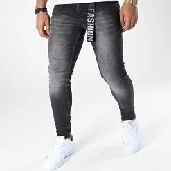 Sortie 💯 Jean Skinny DHZ-3882 Noir de Classic Series ⭐