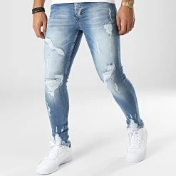 Acheter 😉 Jean Skinny DHZ-3854 Bleu Wash de Classic Series ❤️