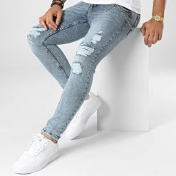Promo ❤️ Jean Skinny DHZ-3846 Bleu Wash de Classic Series 🥰 -Classic Series Soldes classic series 336502 DHZ 3846 OMAVI 20220912T162029 03