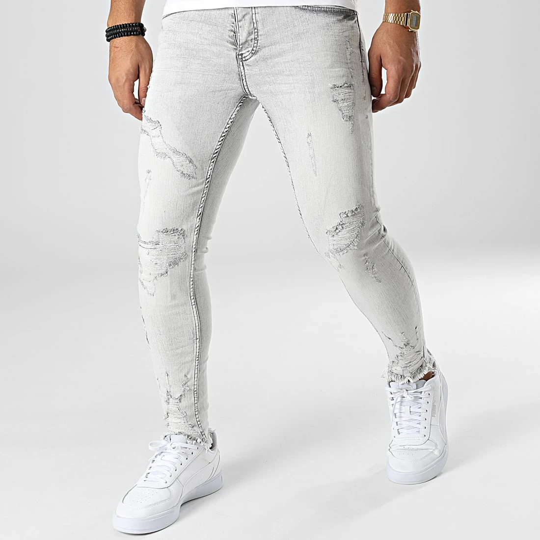 Budget 🛒 Jean Skinny DHZ-3870 Gris de Classic Series 🧨 3 Budget 🛒 Jean Skinny DHZ-3870 Gris de Classic Series 🧨