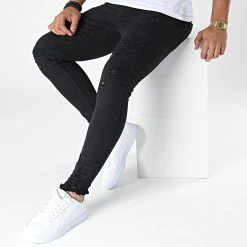 Remise 😀 Jean Skinny DHZ-3870 Noir de Classic Series 🎁 -Classic Series Soldes classic series 336506 DHZ 3870 1 SIYAH 20220919T160536 03