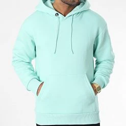 Bon marché 🎁 Sweat Capuche GK-1097 Vert Menthe de Classic Series ⭐