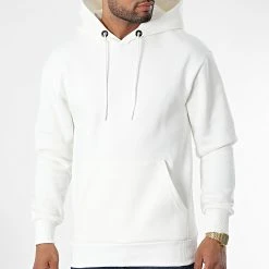 Meilleure affaire 💯 Sweat Capuche GK-1097 Blanc de Classic Series 🛒 -Classic Series Soldes classic series 336621 GK 1097 EKRU 20220922T160420 03