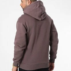 Le moins cher ❤️ Sweat Capuche GK-1097 Marron de Classic Series ✨ -Classic Series Soldes classic series 336623 GK 1097 MURDUM 20220922T155929 04