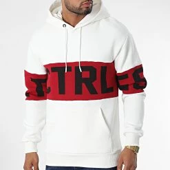 Sortie ✨ Sweat Capuche GK-1117 Blanc de Classic Series 🎁 -Classic Series Soldes classic series 336628 GK 1117 EKRU 20220922T160359 03