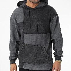 Meilleure affaire 👏 Sweat Capuche GK-1087 Noir de Classic Series 💯 -Classic Series Soldes classic series 336631 GK 1087 SIYAH 20220922T153115 pg