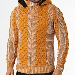 Coupon 👍 Gilet Capuche 3002 Camel de Classic Series ⌛