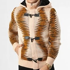 Top 10 💯 Gilet Zippé Capuche 3003 Beige Camel de Classic Series ⌛ -Classic Series Soldes classic series 336670 3003 BEIGE CAMEL 20220912T155641 03